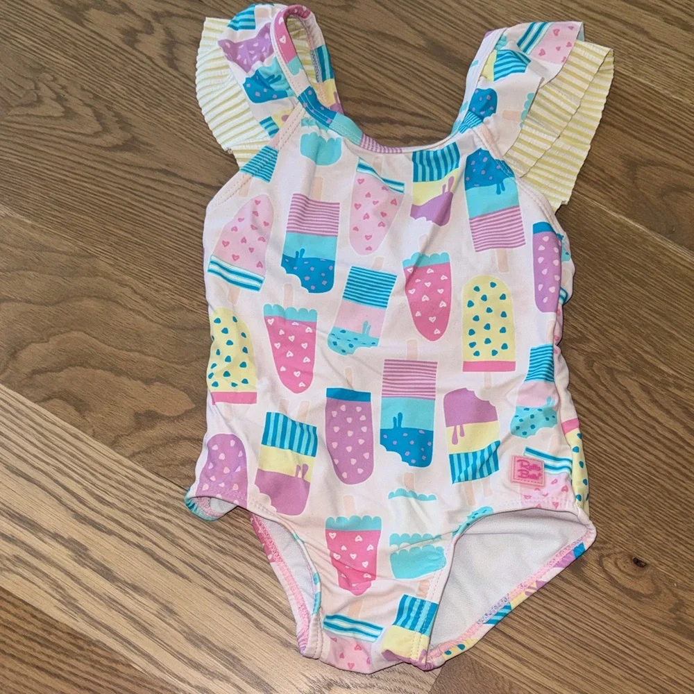 Ruffle Butts Ice Cream One Piece Swimsuit